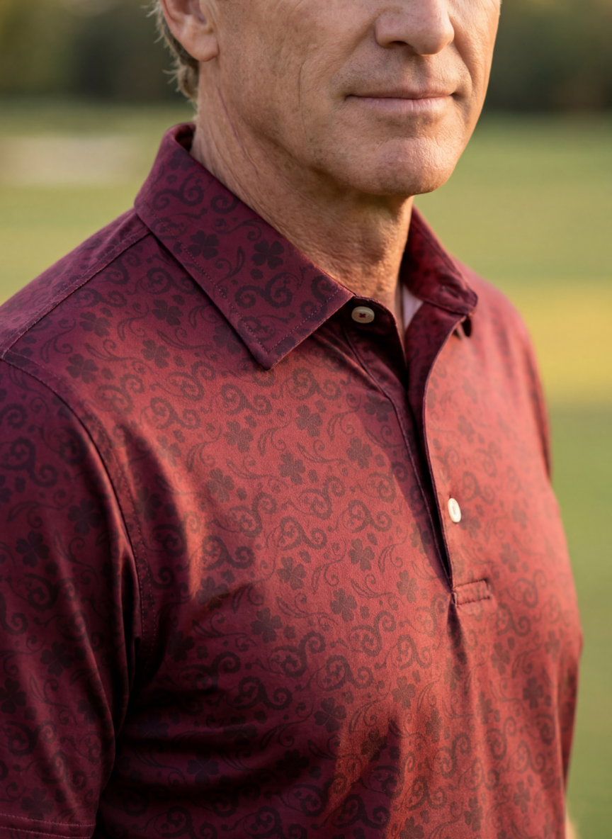 Men's polo shirt from Grand Links Collection, model 1471 Polo, in classic design with a collared neckline and short sleeves.