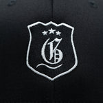 Black men's Tournament Cap from the Originals Collection men's hats line, stylish and comfortable for everyday wear.