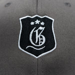 Men's charcoal Players Cap from Originals Collection, stylish men's hat with adjustable strap and curved brim.