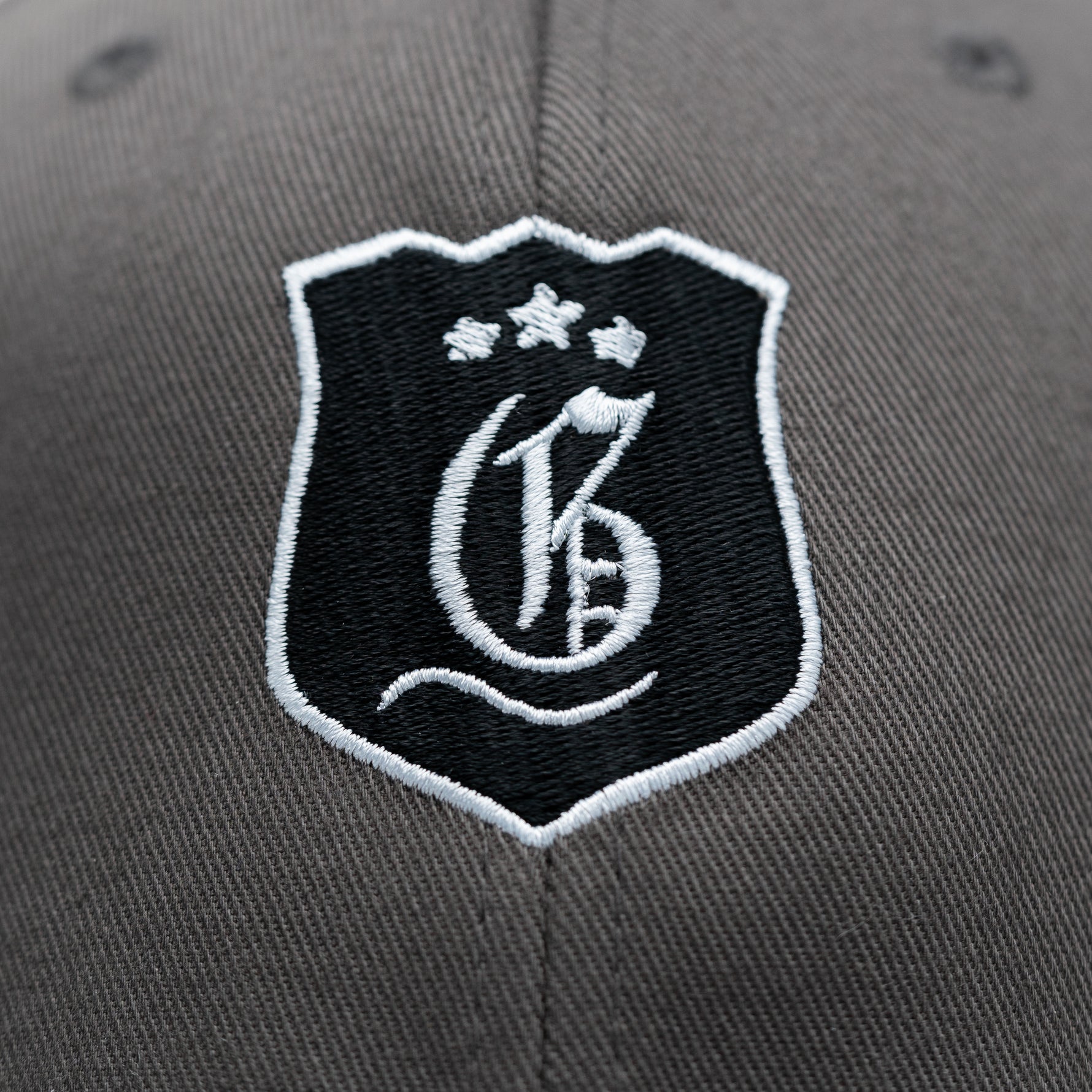 Men's charcoal Players Cap from Originals Collection, stylish men's hat with adjustable strap and curved brim.