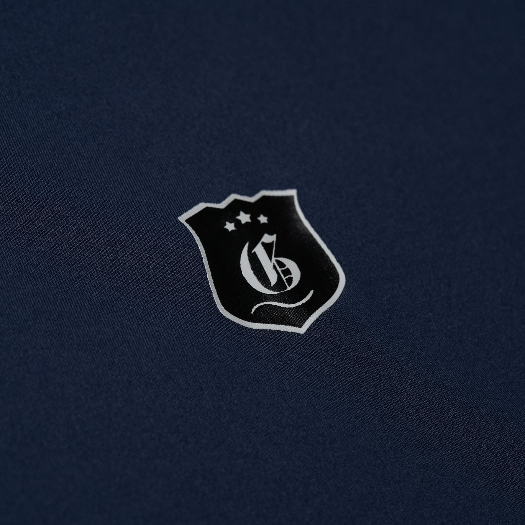 Navy men's Ace Polo from Originals Collection, featuring a classic short-sleeve design and collar detail.