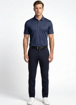 Navy men's Ace Polo from Originals Collection, made of soft fabric with a classic collar and short sleeves.